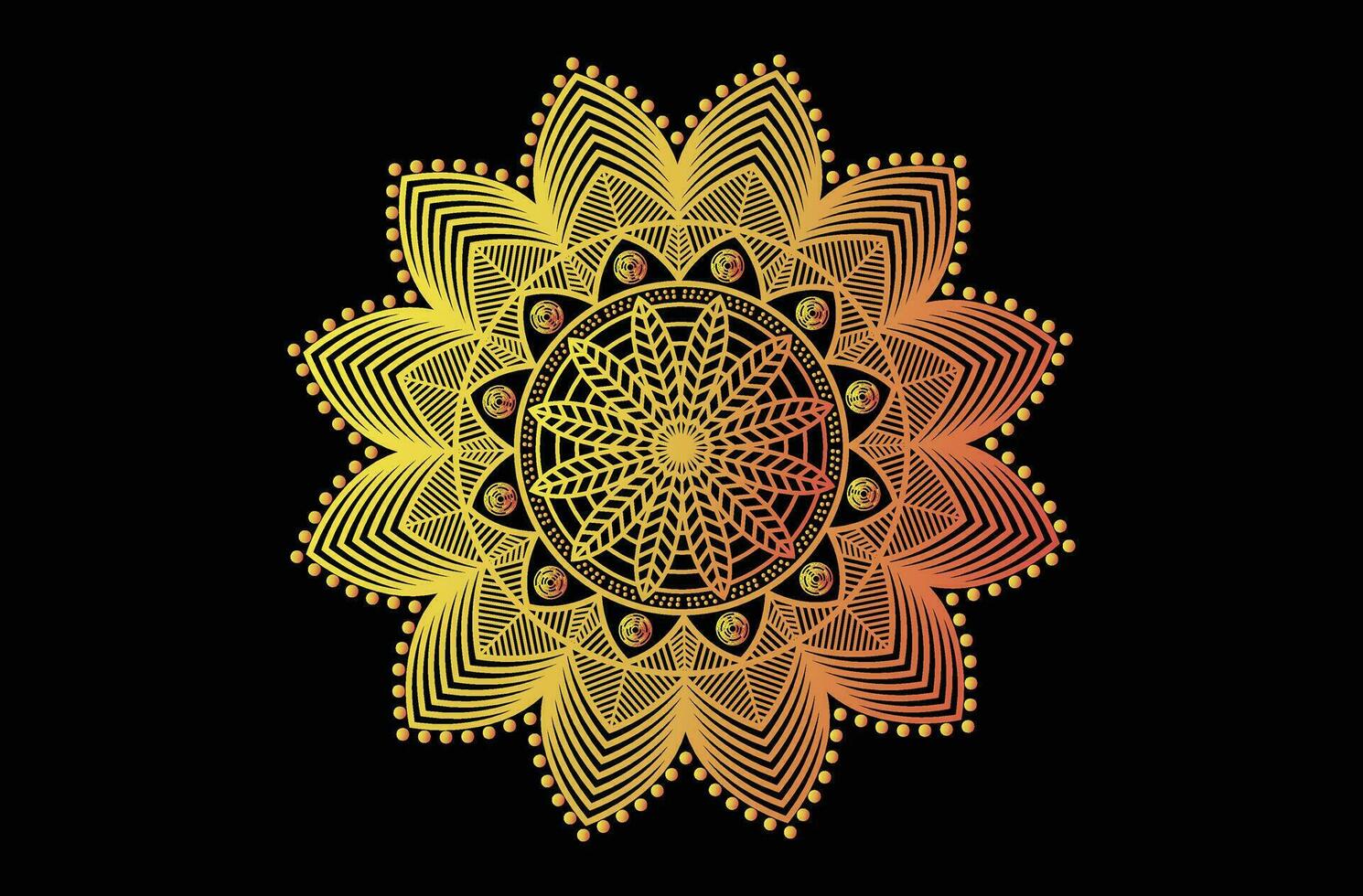 Vector Mandala Art and Designs, Mandala Background.