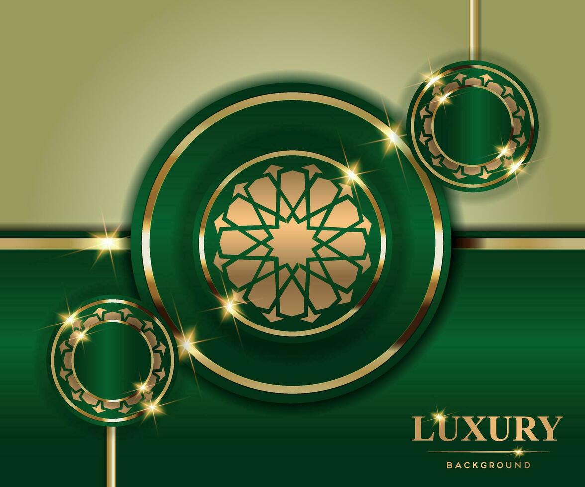 Luxury Golden Decorative Background, WEDDING INVITATION CARD, DESIGN TEMPLATE vector