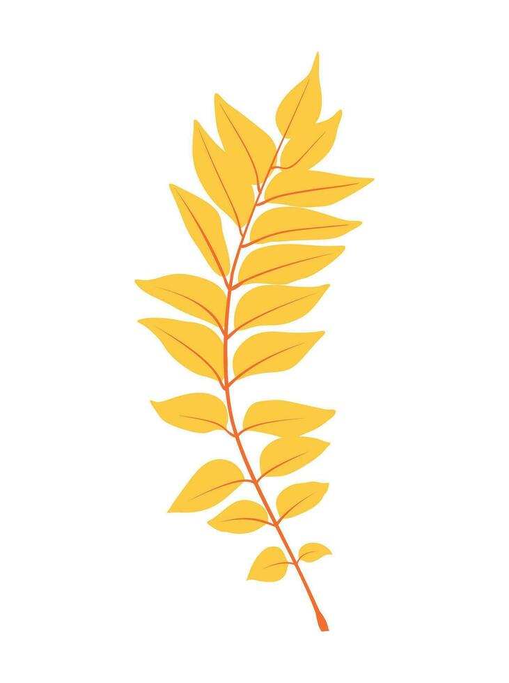 Vector illustration of colorful Seamless background leaf pattern