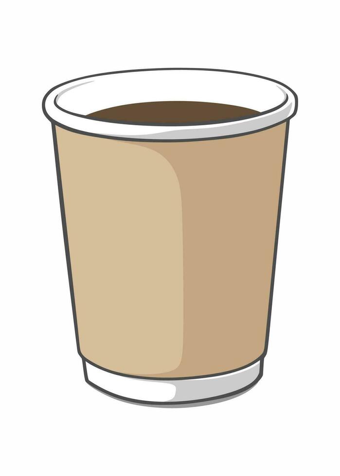 Vector design coffee cup illustration