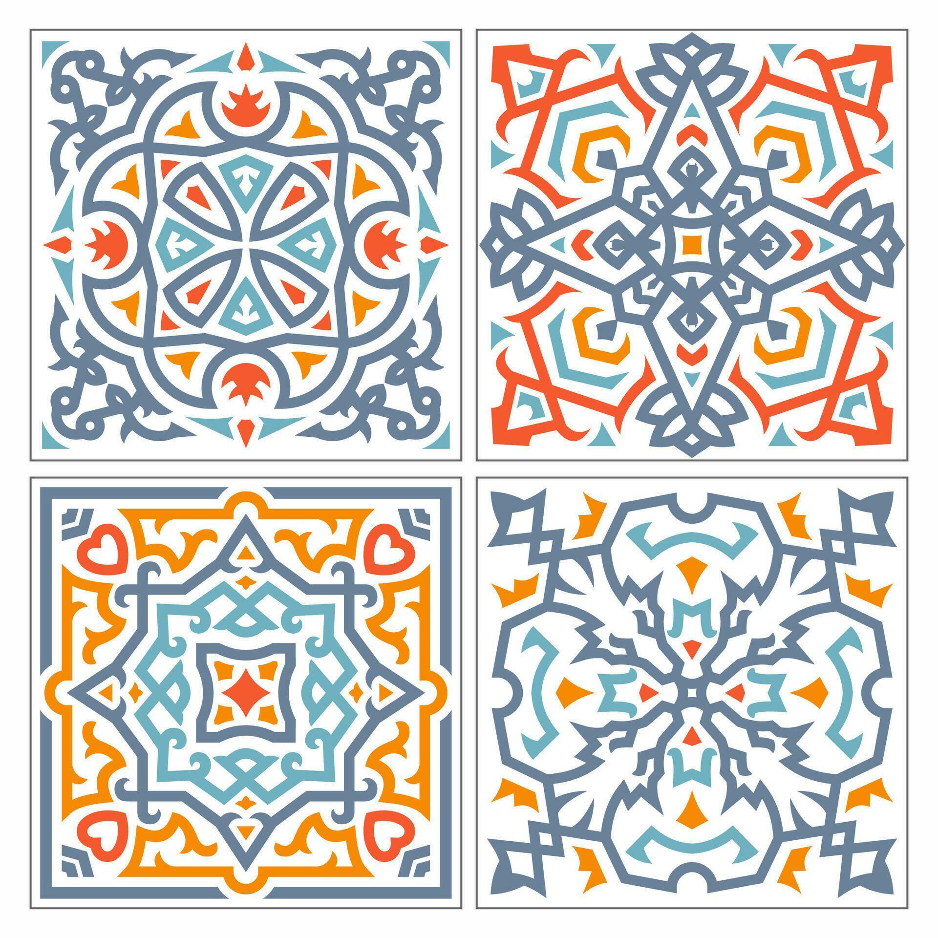 Vector ceramic tile pattern design 27009372 Vector Art at Vecteezy