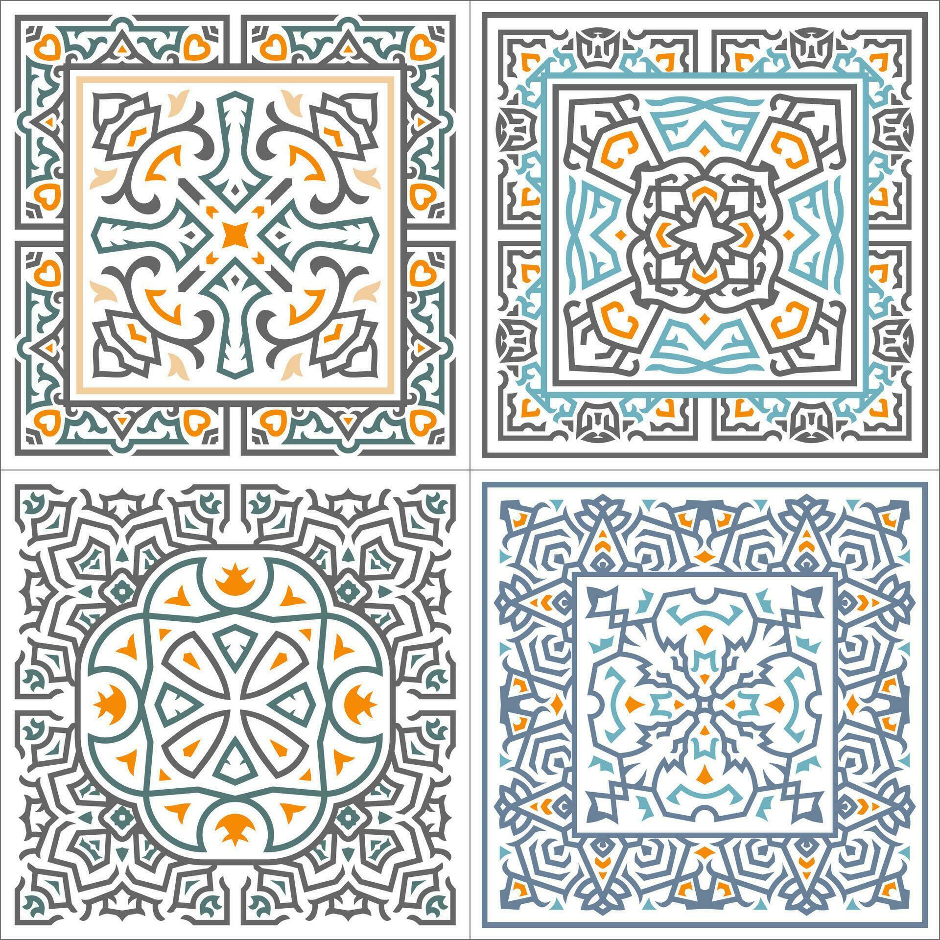 Vector ceramic tile pattern design 27009376 Vector Art at Vecteezy