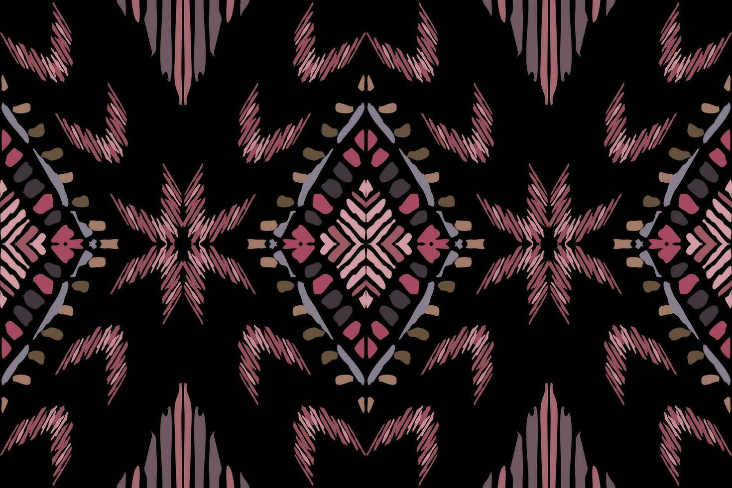 Ethnic Seamless pattern Ikat geometric Indian style.Tribal ethnic vector texture. seamless striped pattern in Aztec style.Indian,Gypsy,African rug. Bohemian.