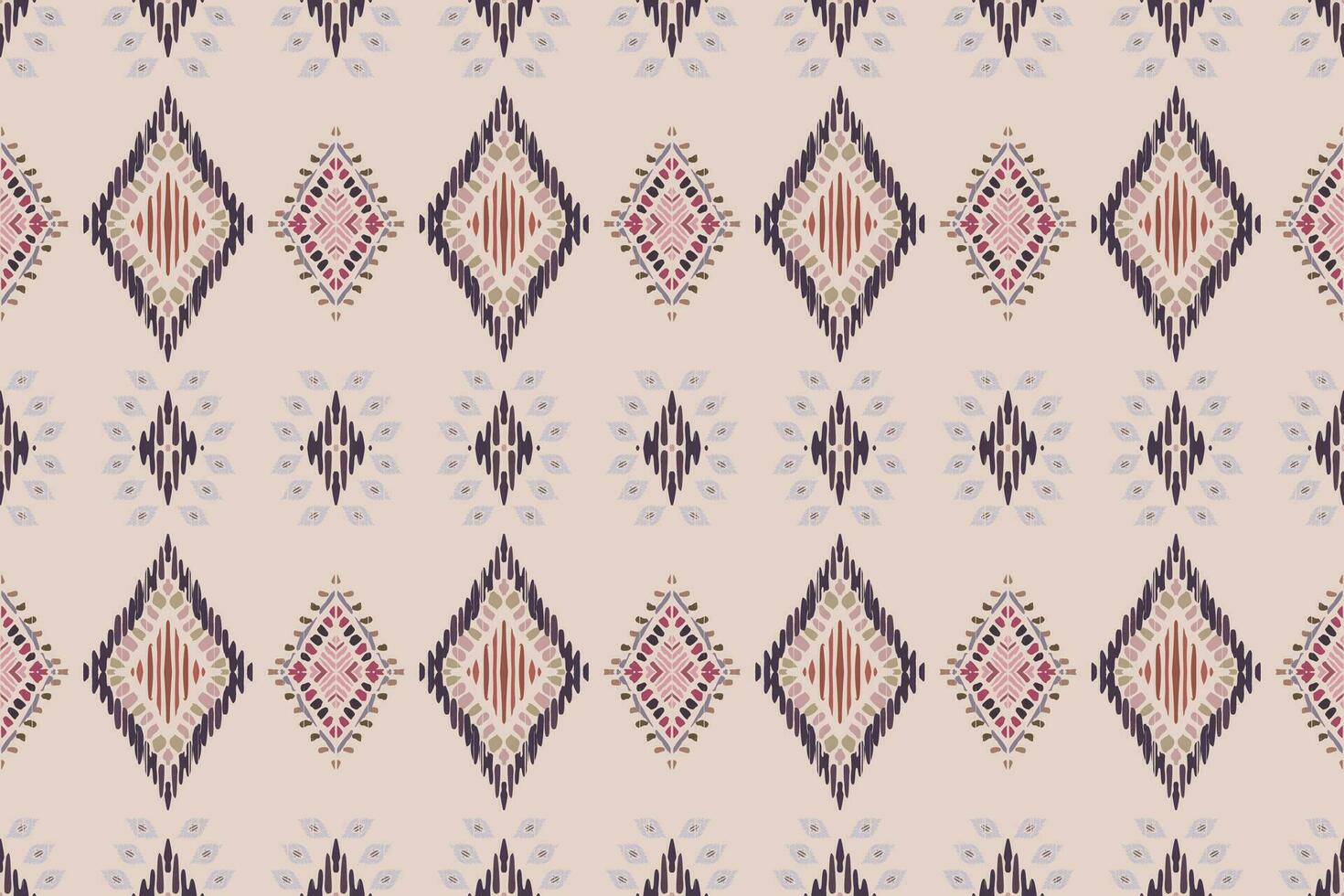 Ethnic Seamless pattern Ikat geometric Indian style.Tribal ethnic vector texture. seamless striped pattern in Aztec style.Indian,Gypsy,African rug. Bohemian.