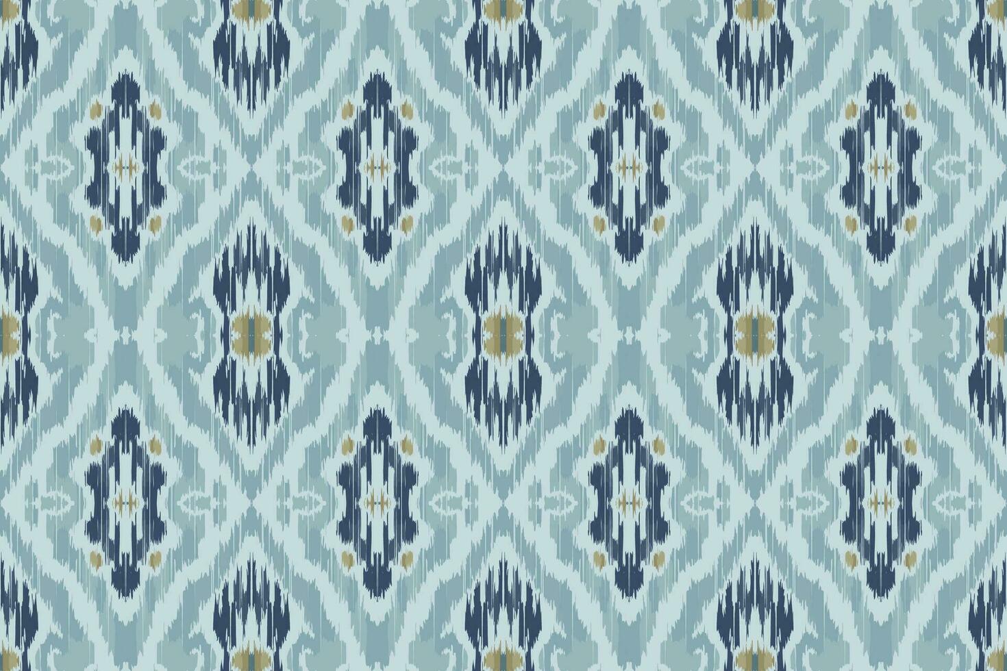 Motif ethnic handmade beautiful Ikat art. Ethnic abstract floral background art. folk embroidery, Peruvian, Indian, Asia, Moroccan, Turkey, and Uzbek style. Aztec geometric art ornament print. vector
