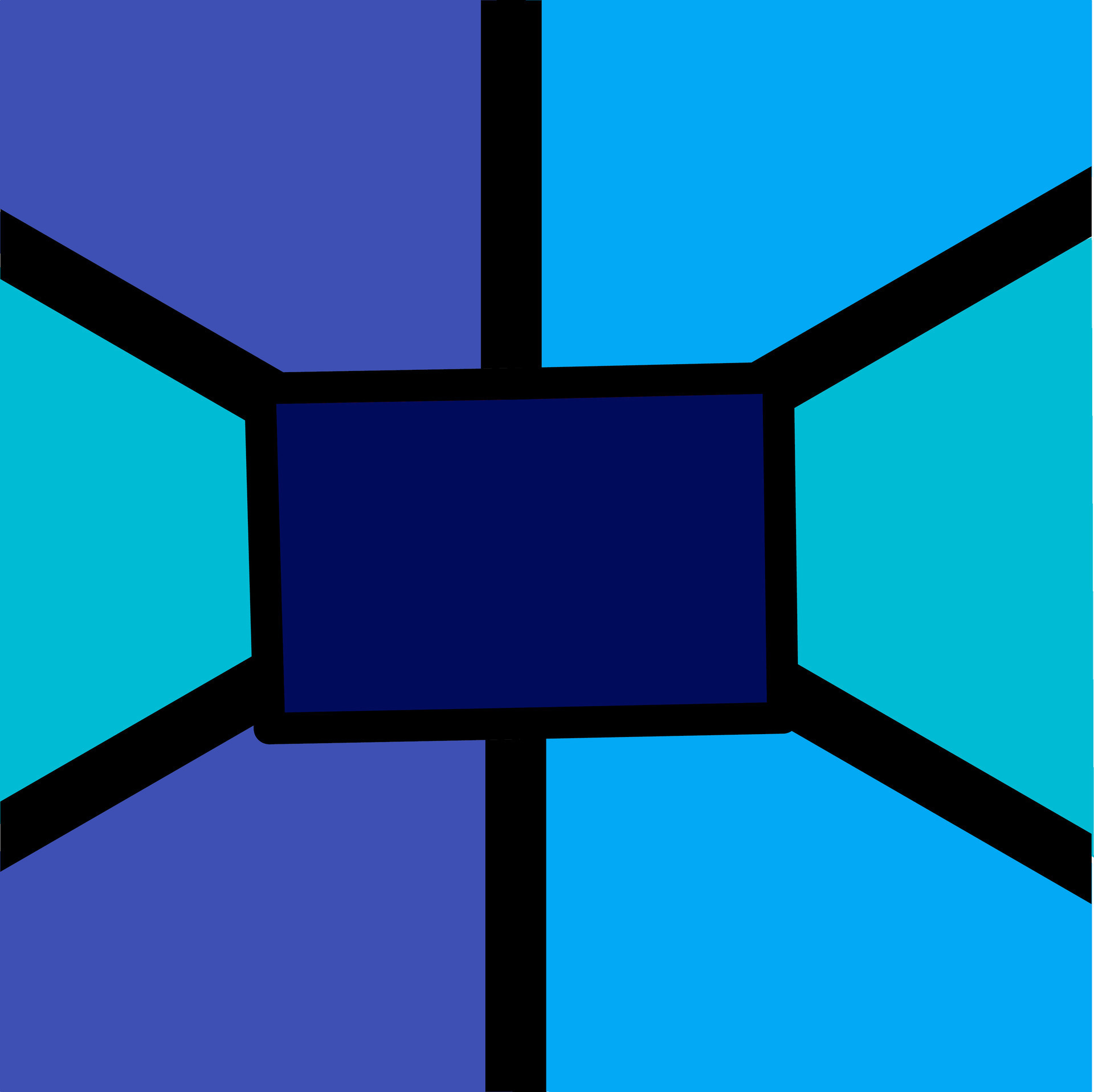background in blue green with black outline 27009991 Vector Art at Vecteezy