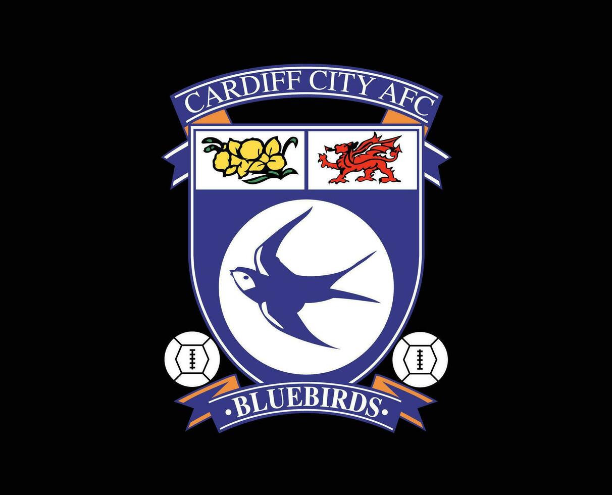 How to draw Cardiff City F.C. Logo - Premier League 