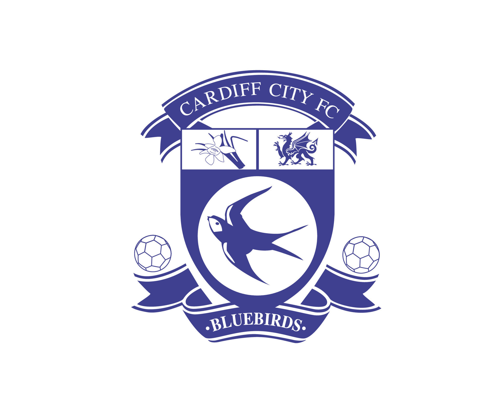 Cardiff City FC by MissMarpl on Dribbble