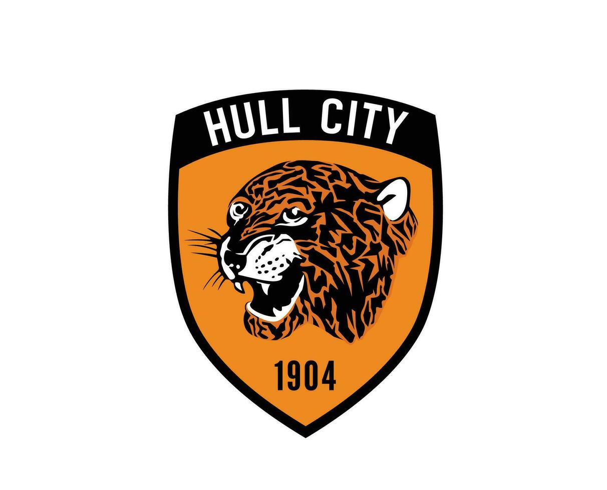 Hull City Club Symbol Logo Premier League Football Abstract Design Vector Illustration