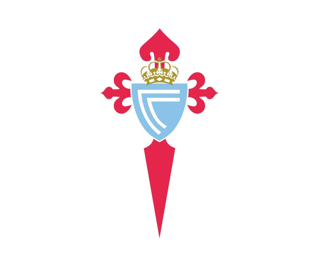 celtas Delaware vigo club logo símbolo la liga España fútbol americano resumen diseño vector ilustración