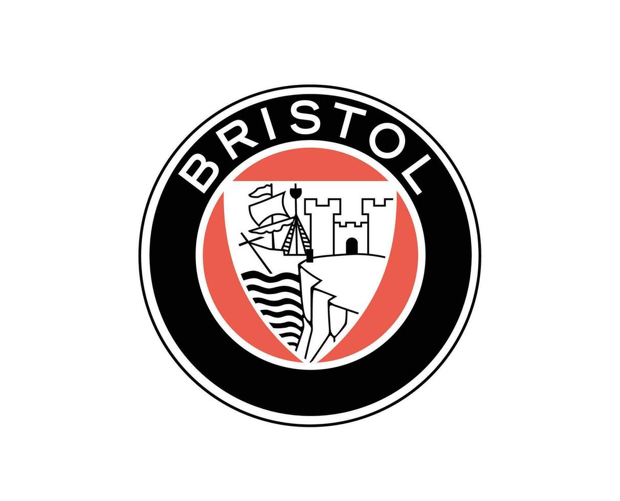 Bristol City Fc Club Logo Symbol Premier League Football Abstract Design Vector Illustration