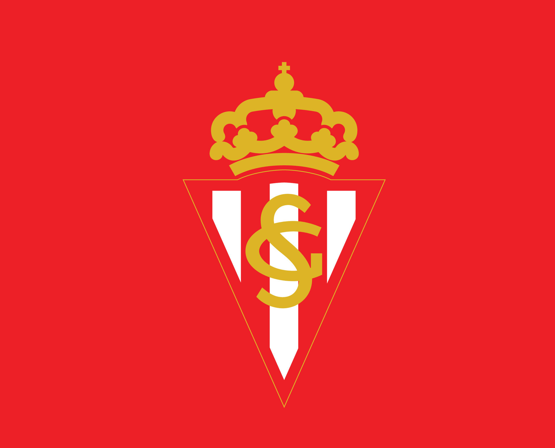 Sporting Gijon Club Logo Symbol La Liga Spain Football Abstract