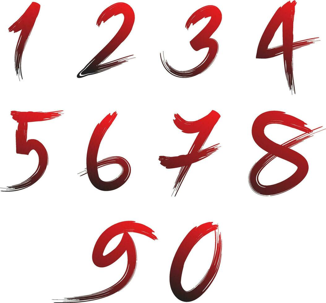 set of numbers vector