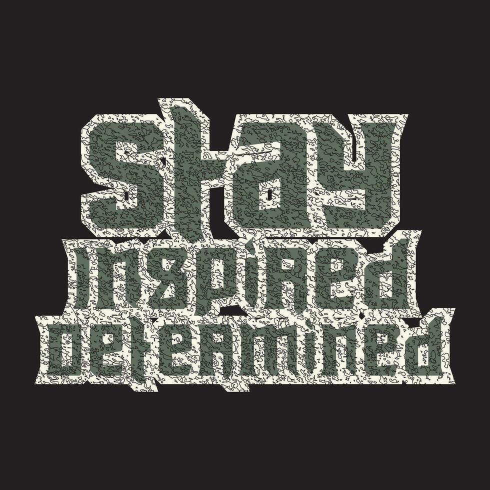 Motivational and inspirational quotes lettering text typography dark t shirt design on black background vector