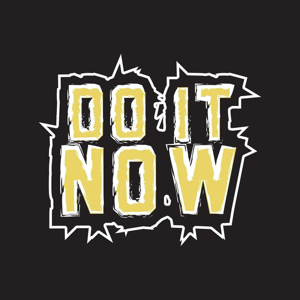 Motivational and inspirational quotes lettering text typography dark t shirt design on black background vector