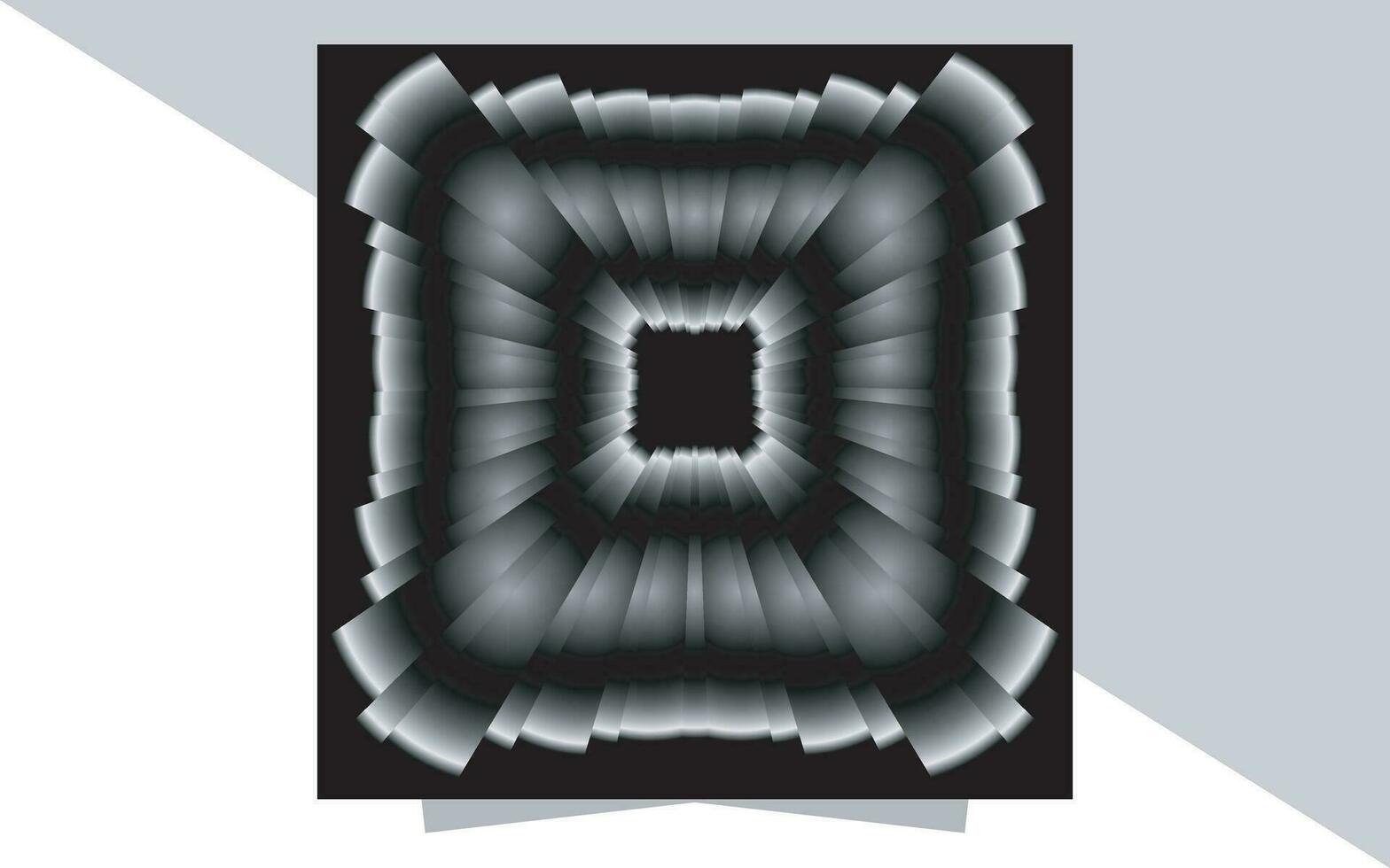 background pattern optical illusion design vector