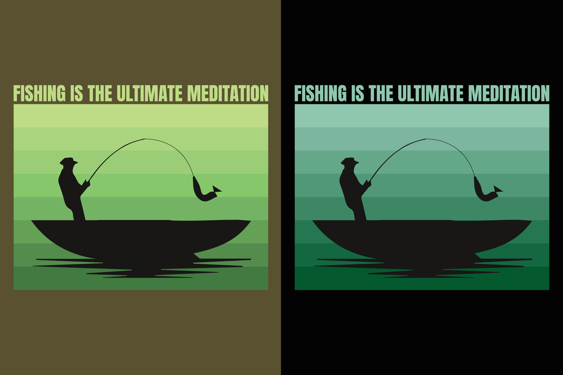 Fishing Is The Ultimate Meditation, Fishing Shirt, Fisherman Gifts
