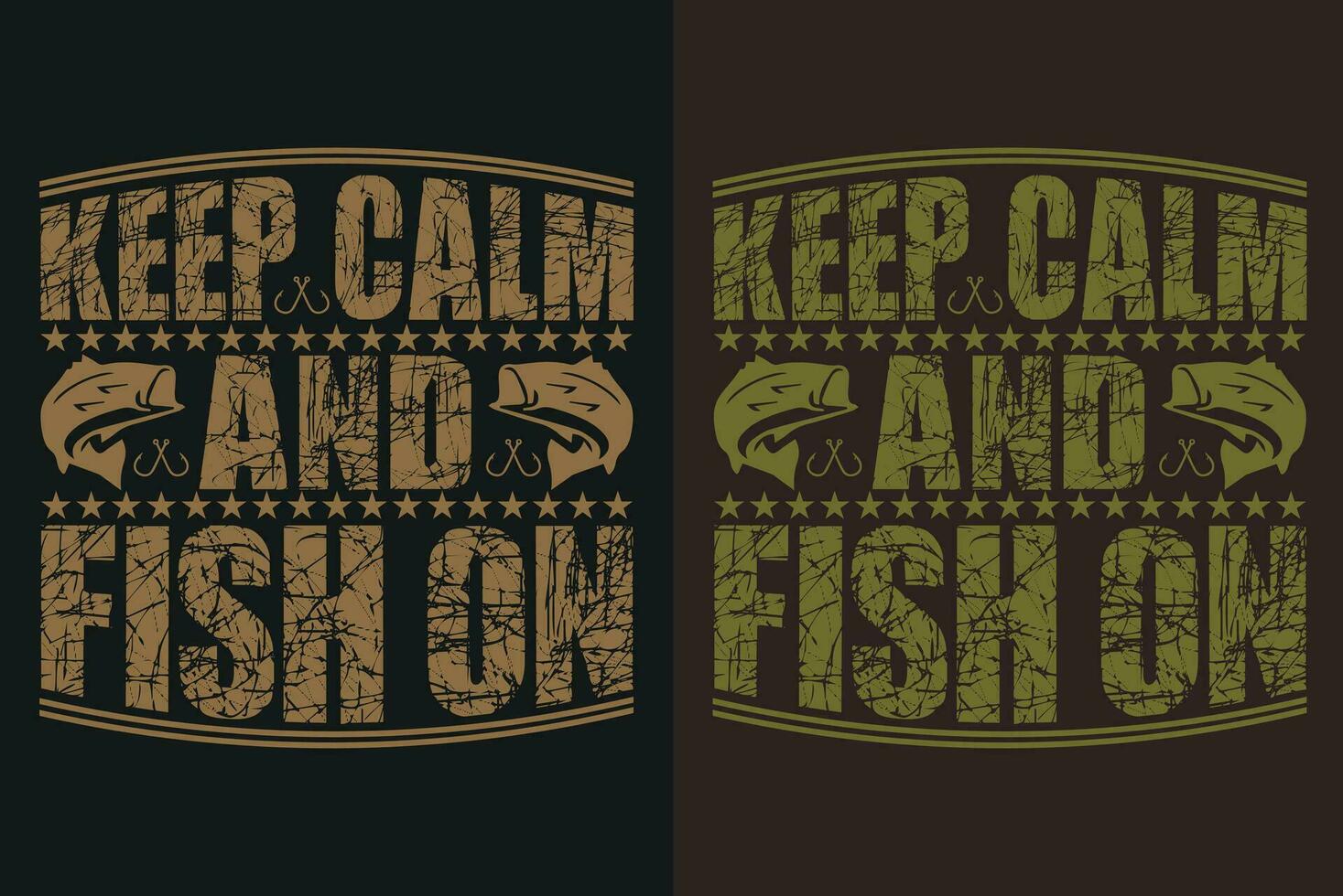 Keep Calm And Fish On, Fishing Shirt, Fisherman Gifts, Fisherman T-Shirt, Funny Fishing Shirt, Present For fisherman, Fishing Gift, Fishing Dad Gifts, Fishing Lover Shirt vector