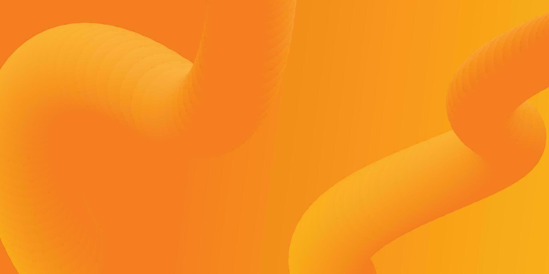 Dynamic style banner design from fruit concept. Orange elements with fluid gradient. Creative illustration for poster, web, landing, page, cover, ad, greeting, card, promotion. vector