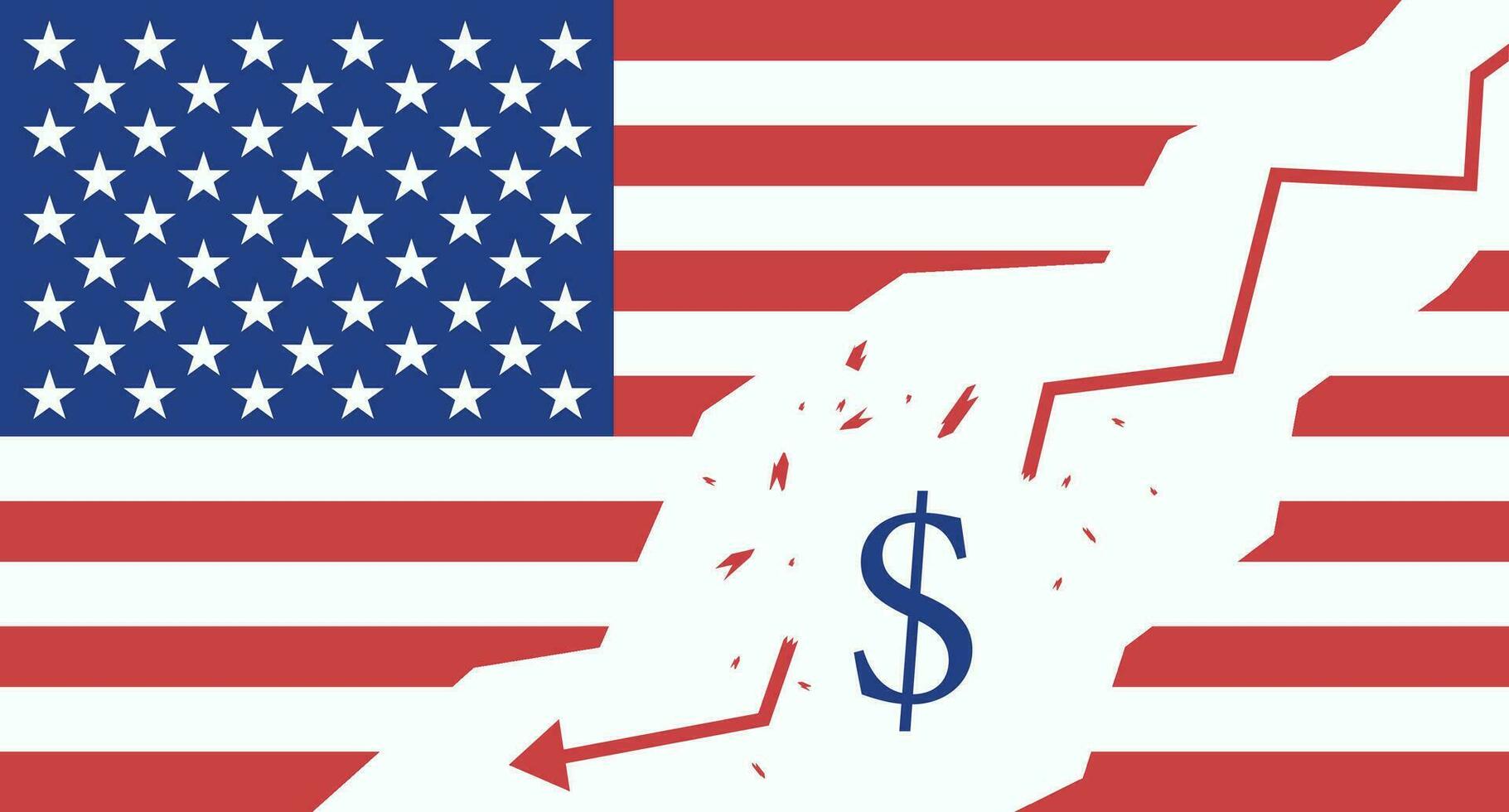 Capture the Essence of Financial Fluctuations with Our Striking Falling Dollar Vector Illustration on Sale