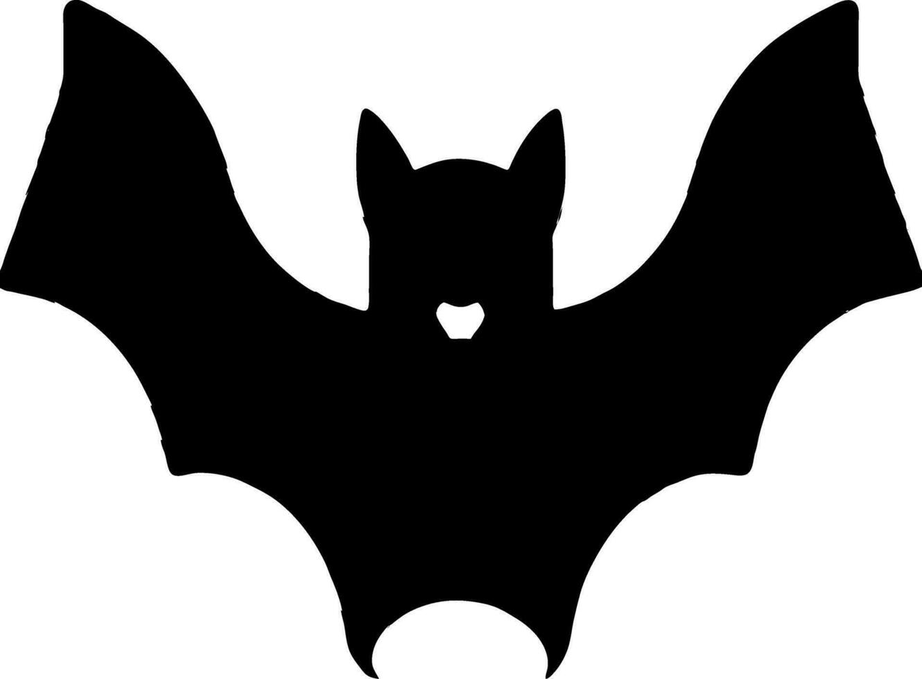vector illustration of bat cartoon
