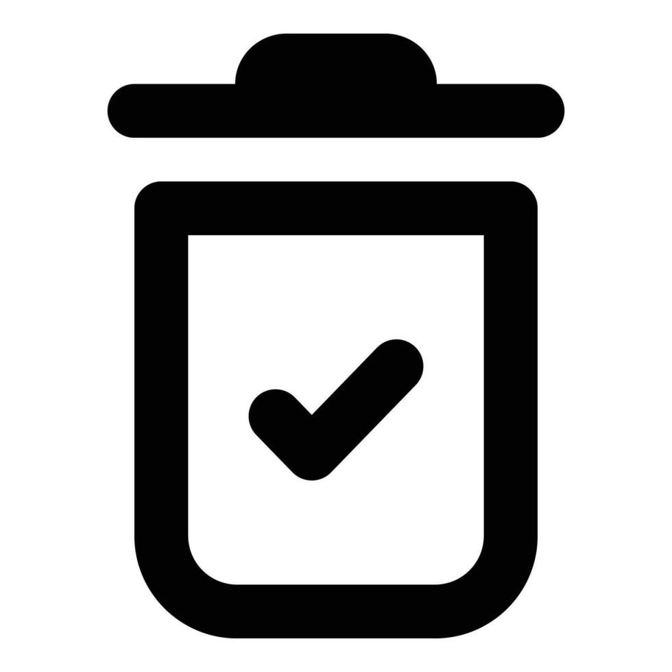 trash can icon vector