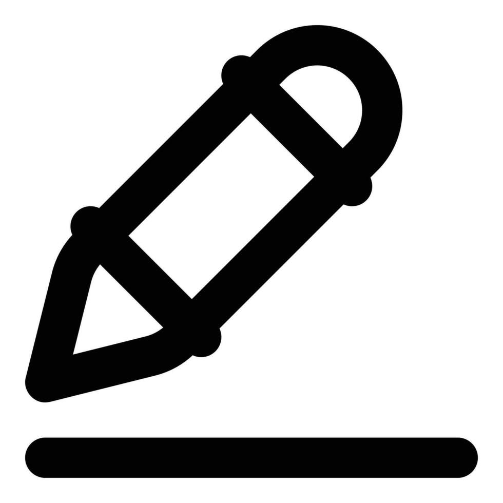 pencil tool icon vector