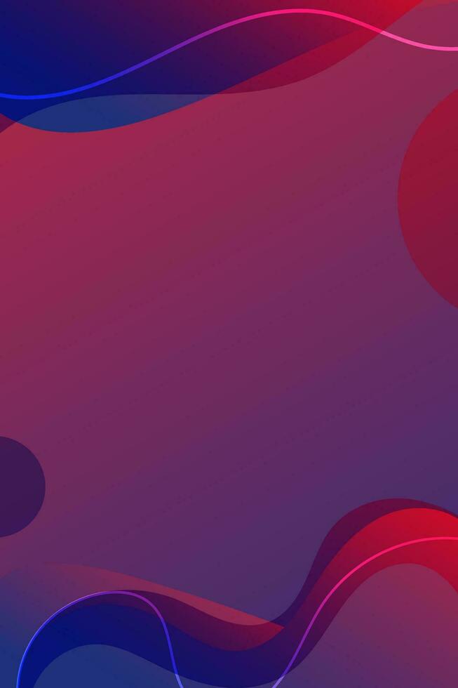 Trendy modern design vibrant liquid vector