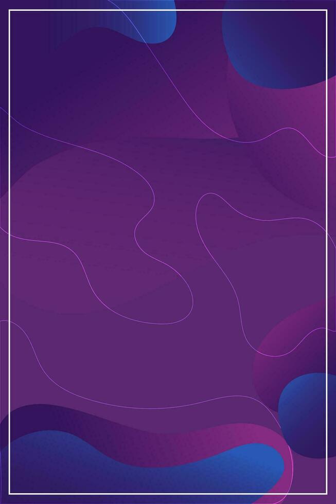 Abstract Digital Smooth gradient Portrait vector