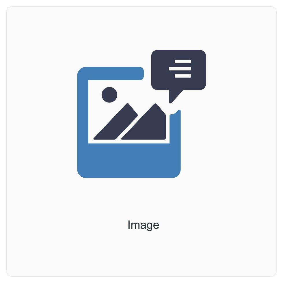 image and picture icon concept vector