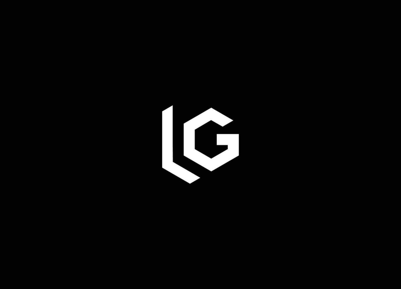 alfabeto letras monograma logo gl,lg,l y gramo. letra gl y lg logo diseño vector modelo