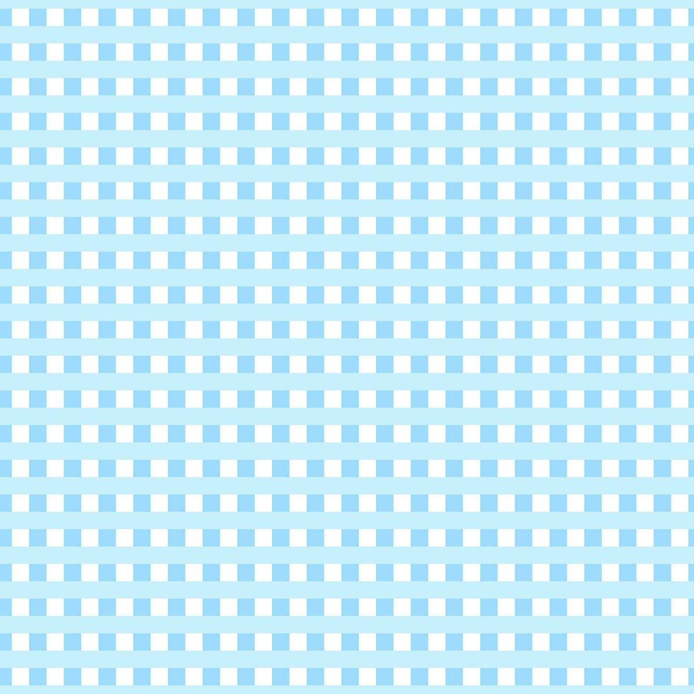 Seamless blue checkered stripe pattern vector