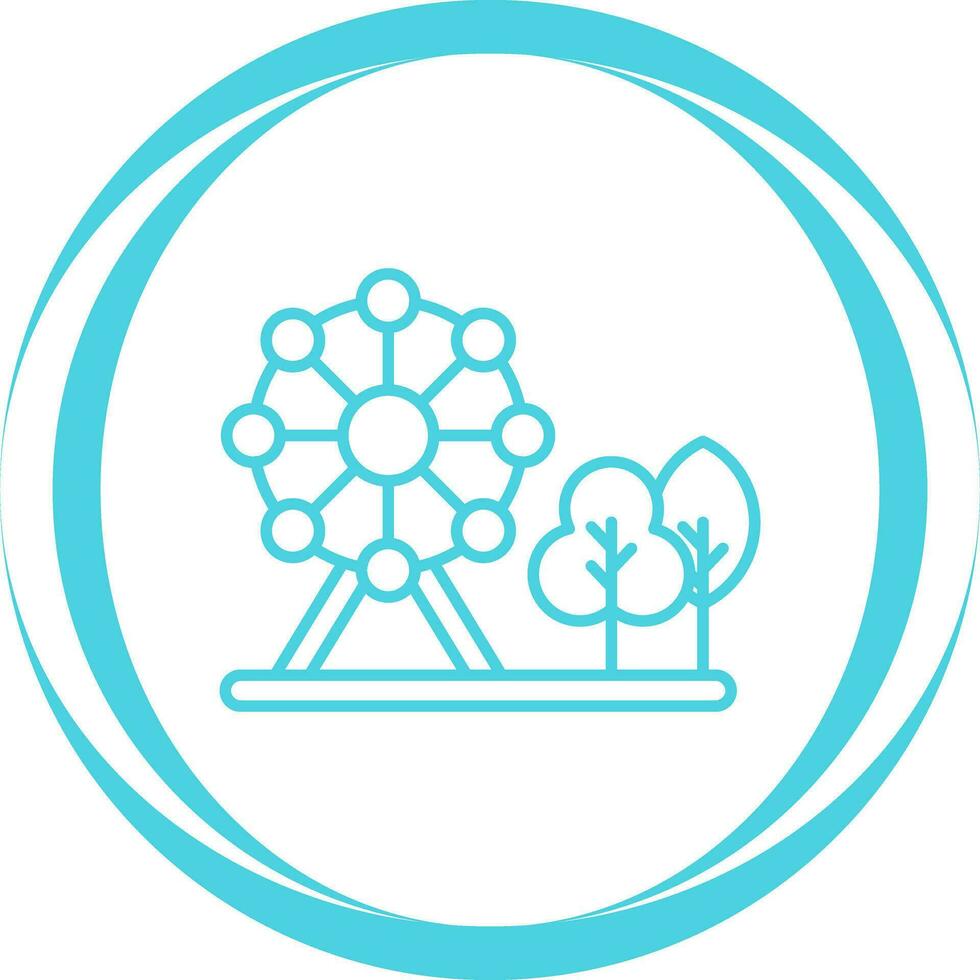 Park Vector Icon