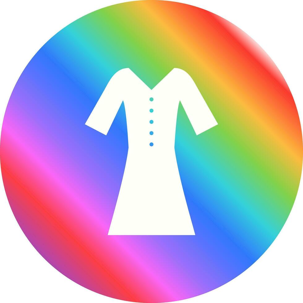 icono de vector de ropa