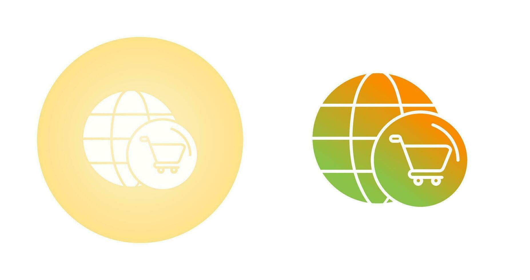 World Cart Vector Icon