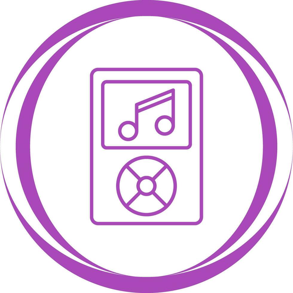 Music Player Vector Icon