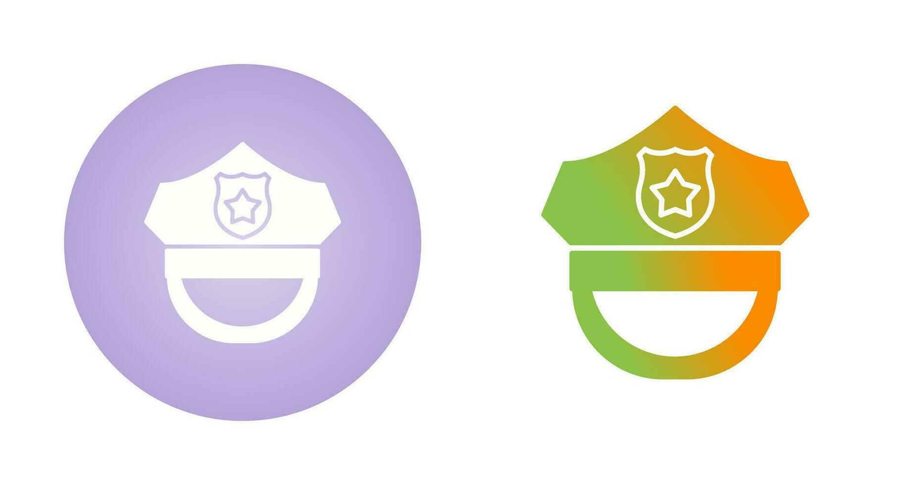 Police Hat Vector Icon