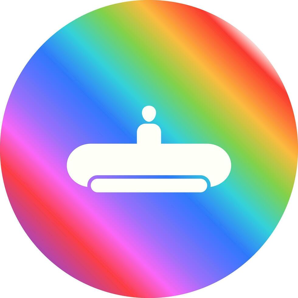 Horizontal Escalator Vector Icon