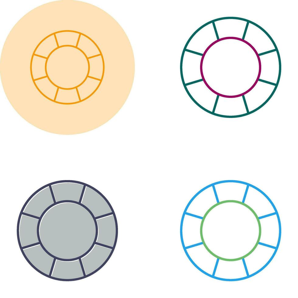 Life Saving Tube Vector Icon