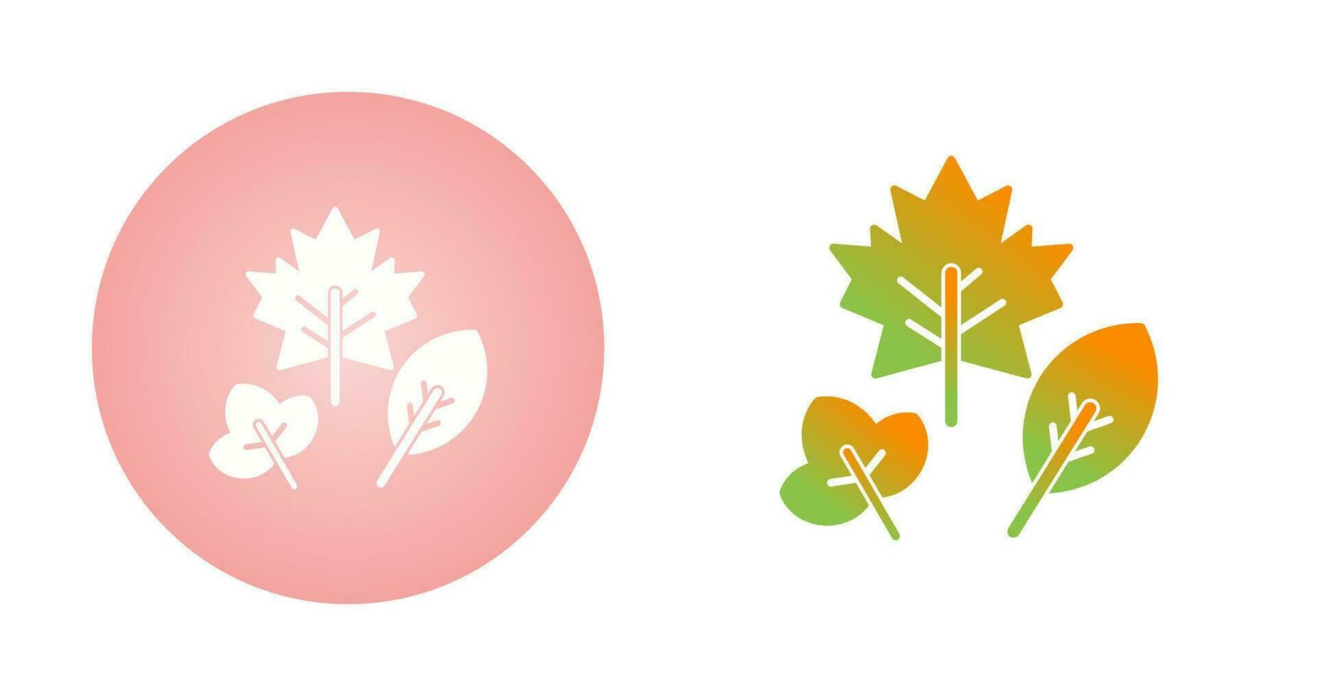 Autumn Leaf Vector Icon