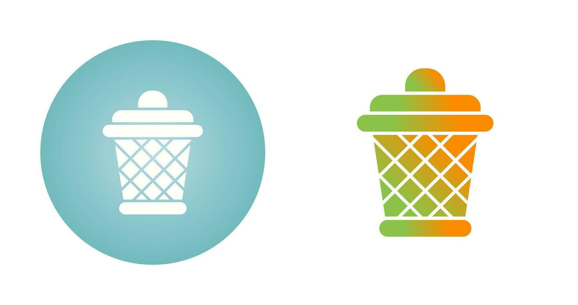 Dustbin Vector Icon