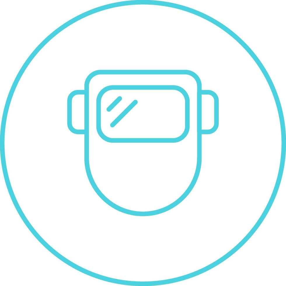 Welding mask Vector Icon