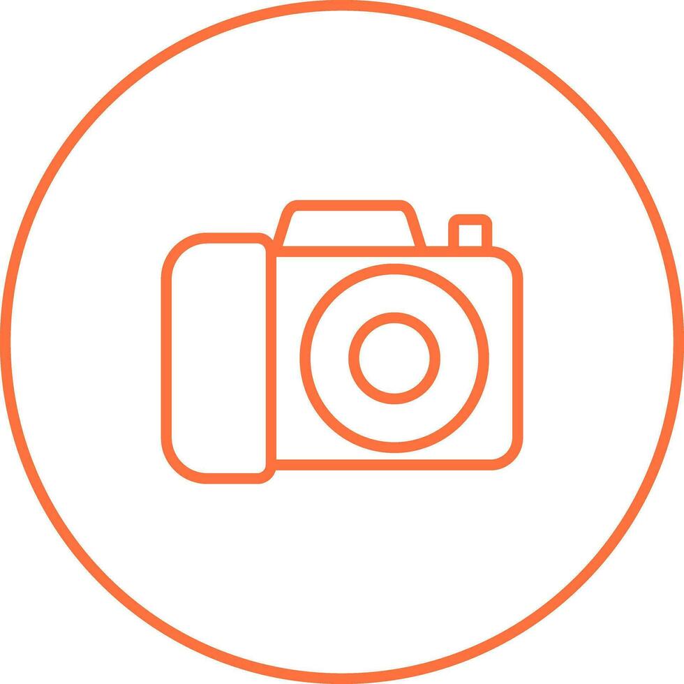 DSLR Camera Vector Icon