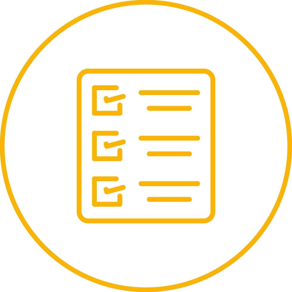 Task list Vector Icon