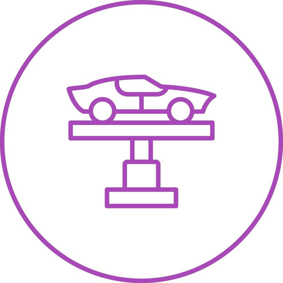 Car Lifter Vector Icon