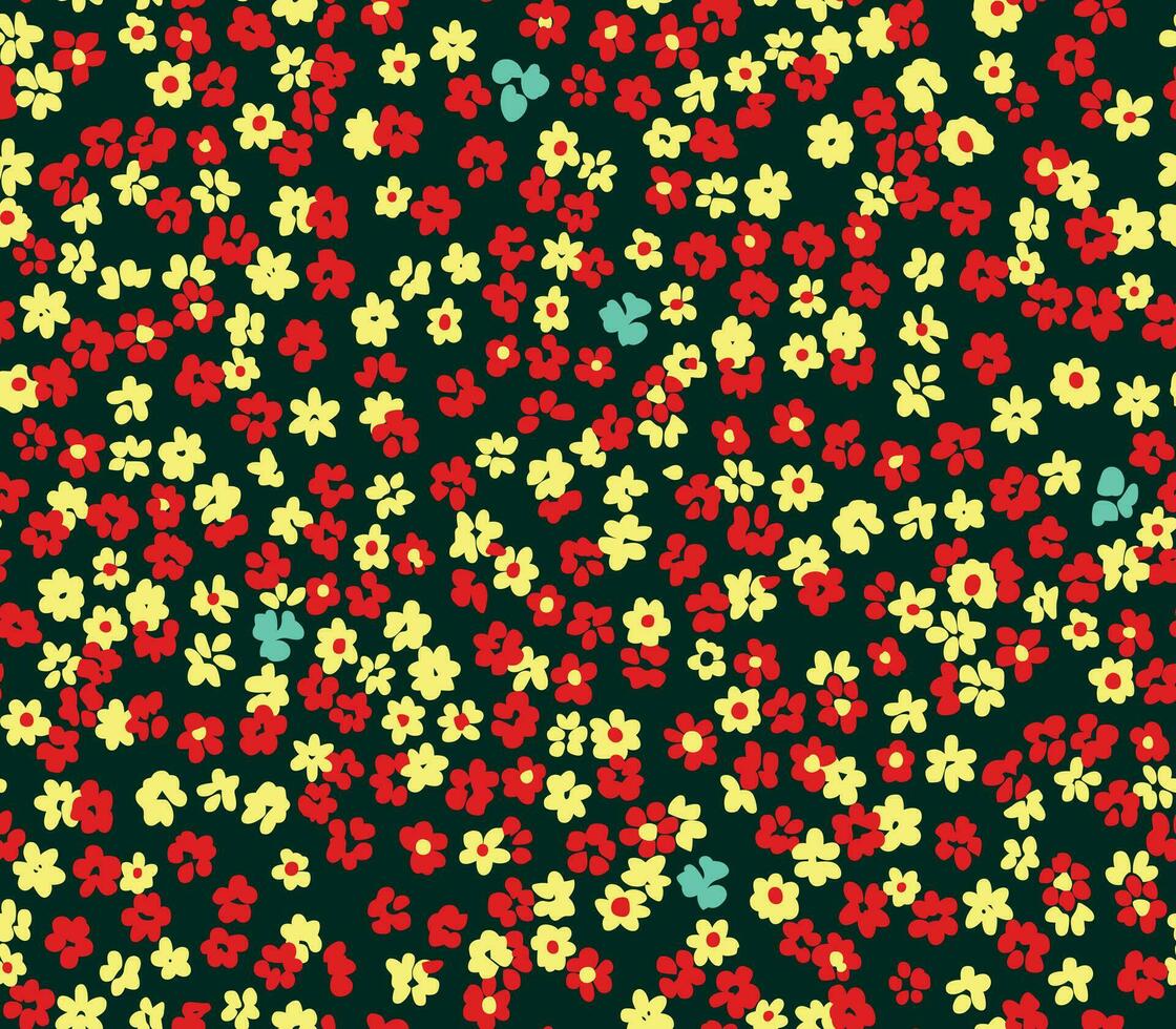 Art flower Pattern vector