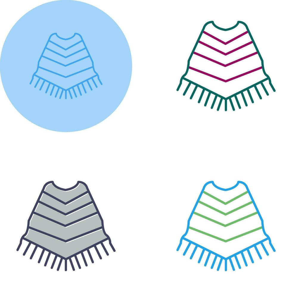 Pooncho Vector Icon