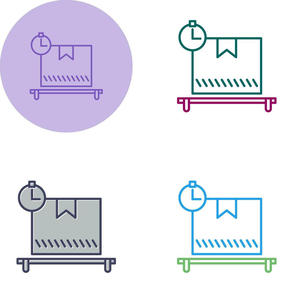 Package Pending Vector Icon