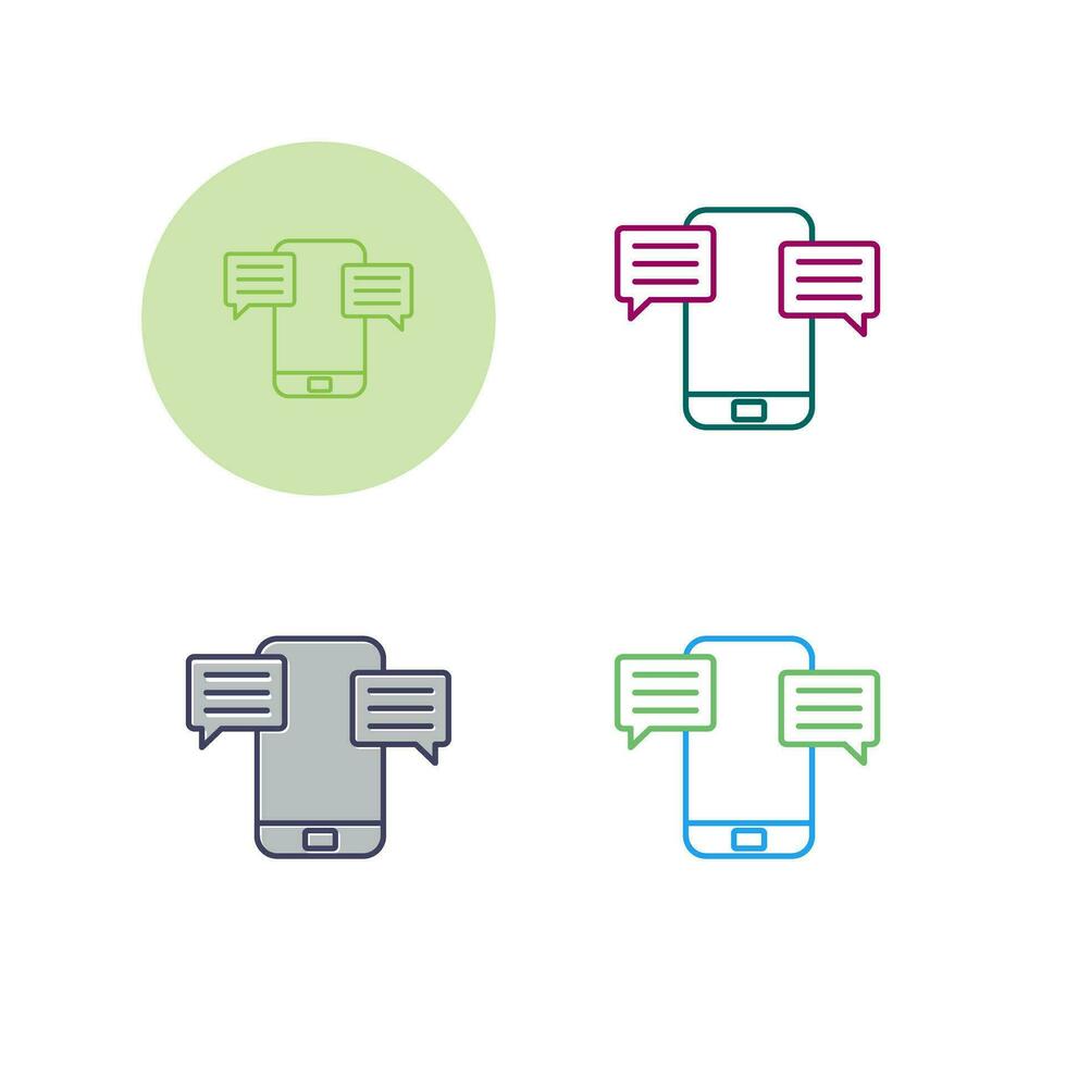 Conversation Vector Icon