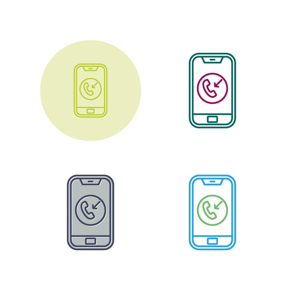 Incoming Call Vector Icon